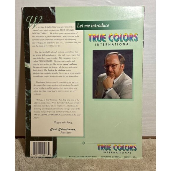 Eye Of The Tiger Cross-Stitch Pattern By True Colors International - Picture 2 of 3